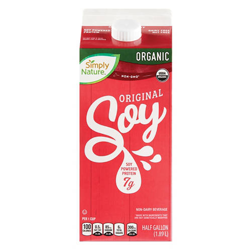Simply Nature Original Organic Soymilk, 64 fl oz